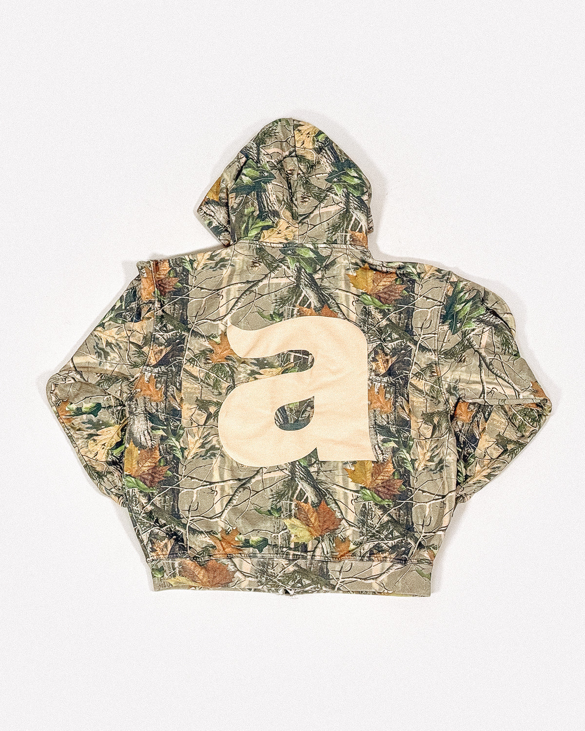 Abel Zip Camo Hoodie