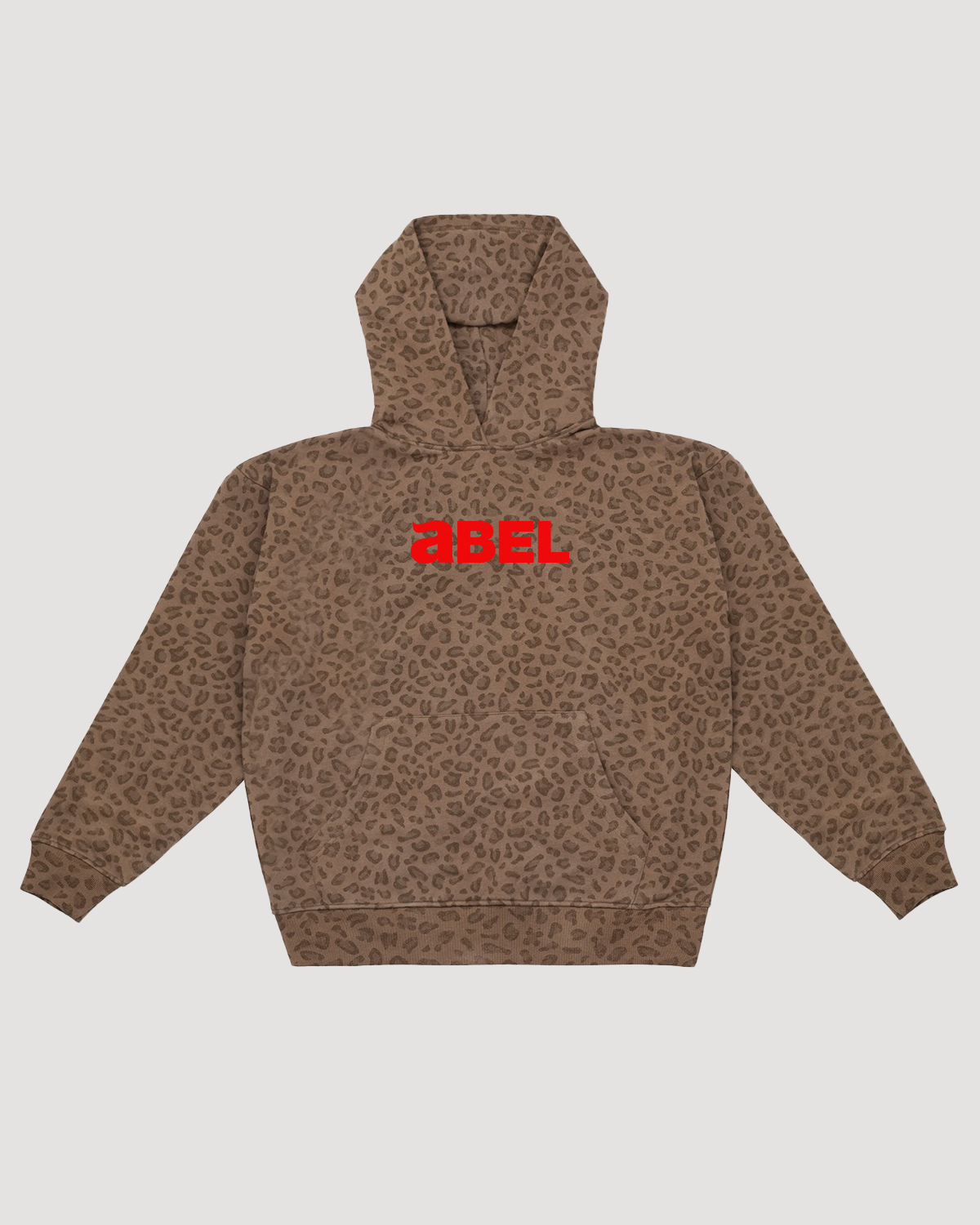 Abel Brown Leopard Hoodie